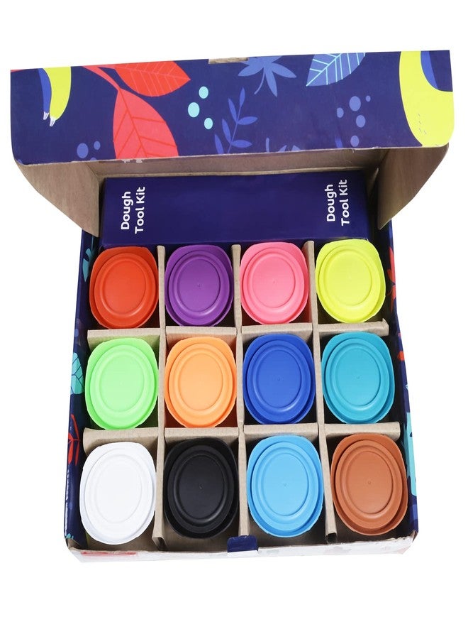 Maped Modelling Dough 50gm* 12 Shades with Tools | Dough Clay| Clay Dough | Moulding Dough | Non - Toxic Dough | Return Gifts | Bithday Gifts - Image 4